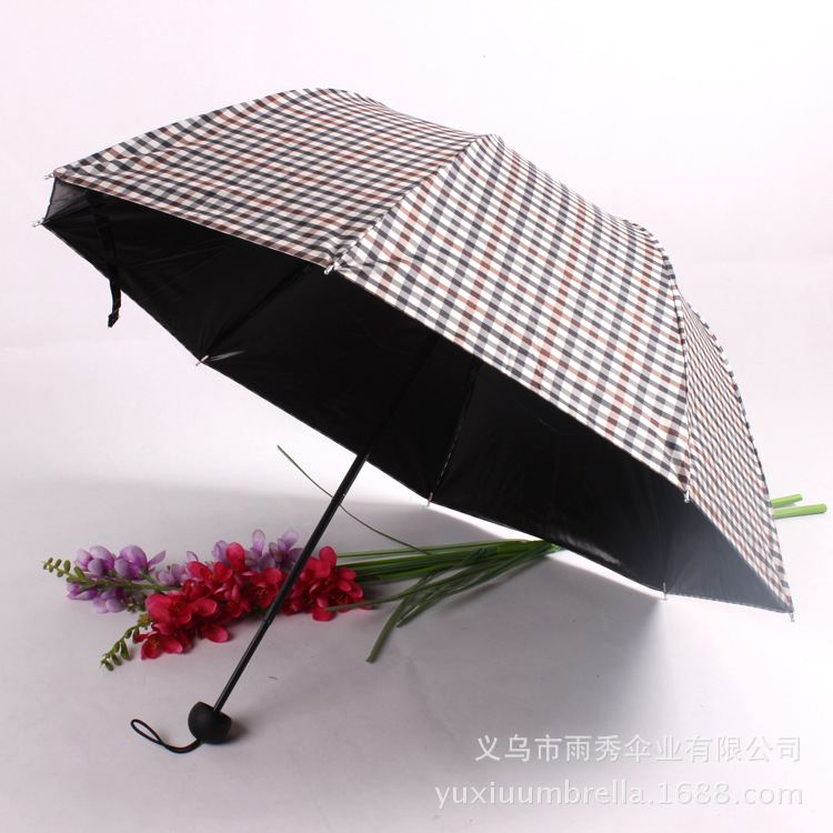 Versión coreana apollo princess umbrella boutique tartan protección solar sunbrella por mayor por encargo Specification image