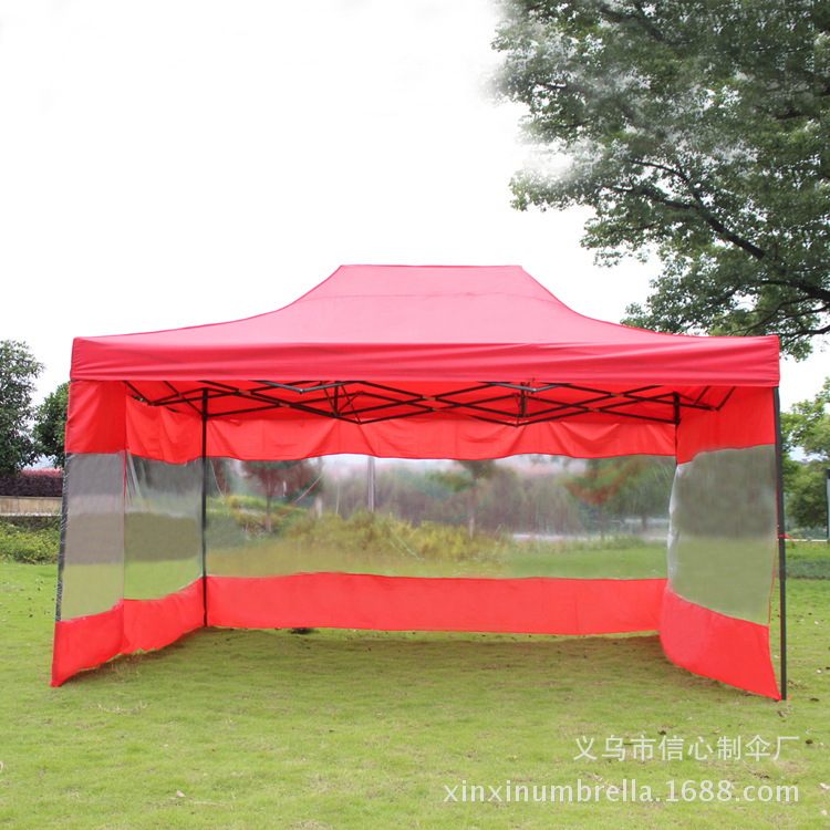3*4.5米折叠帐篷户外摆摊凉棚展销凉蓬 雨棚遮阳棚批发订做