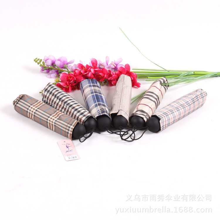 Versión coreana apollo princess umbrella boutique tartan protección solar sunbrella por mayor por encargo Application Scenario