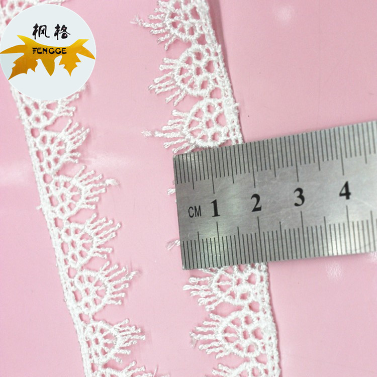 Factory direct sales of high-quality women's lace accessories and fashionable clothing decorative fabrics Application Scenario