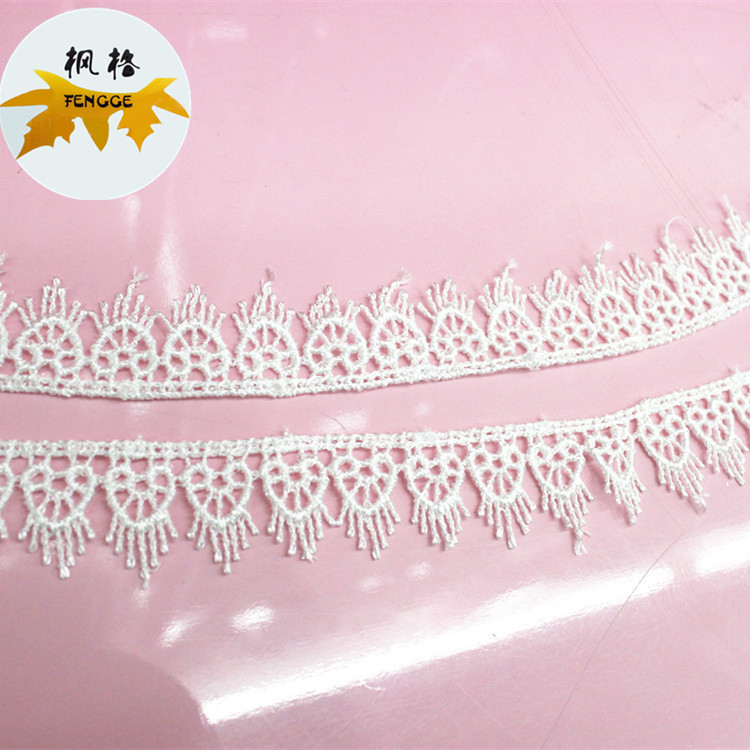Factory direct sales of high-quality women's lace accessories and fashionable clothing decorative fabrics details Picture