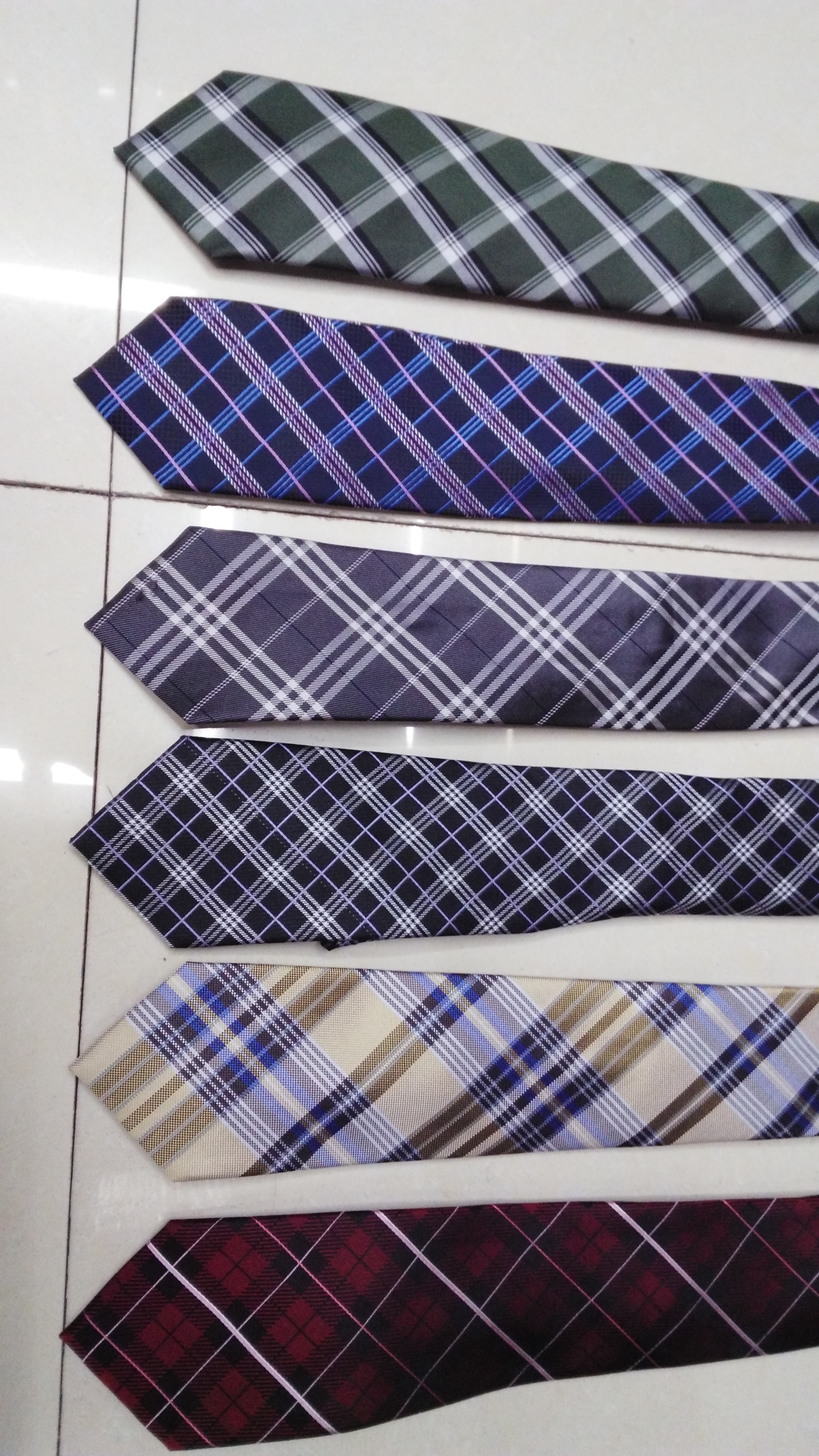 High-end polyester tie