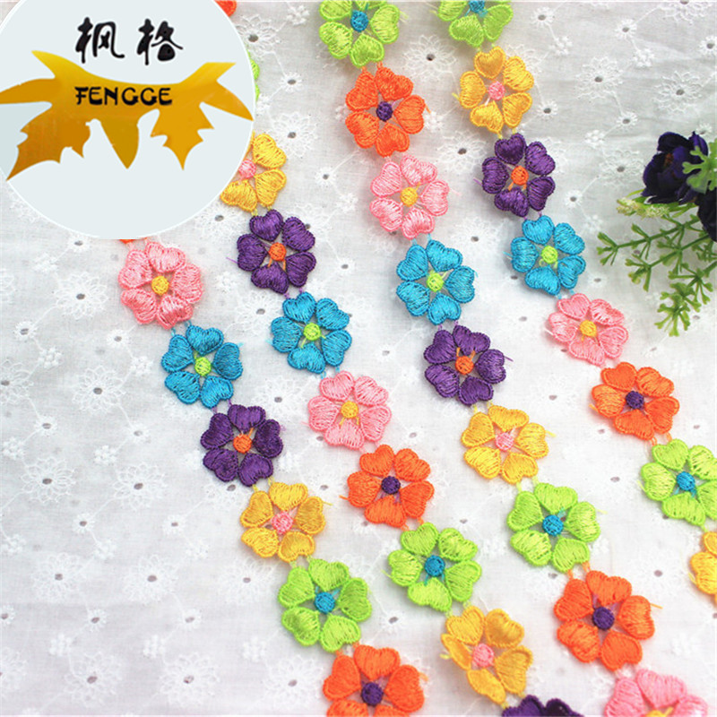 Factory direct sales of high-quality six-color and five-heart lace accessories Application Scenario