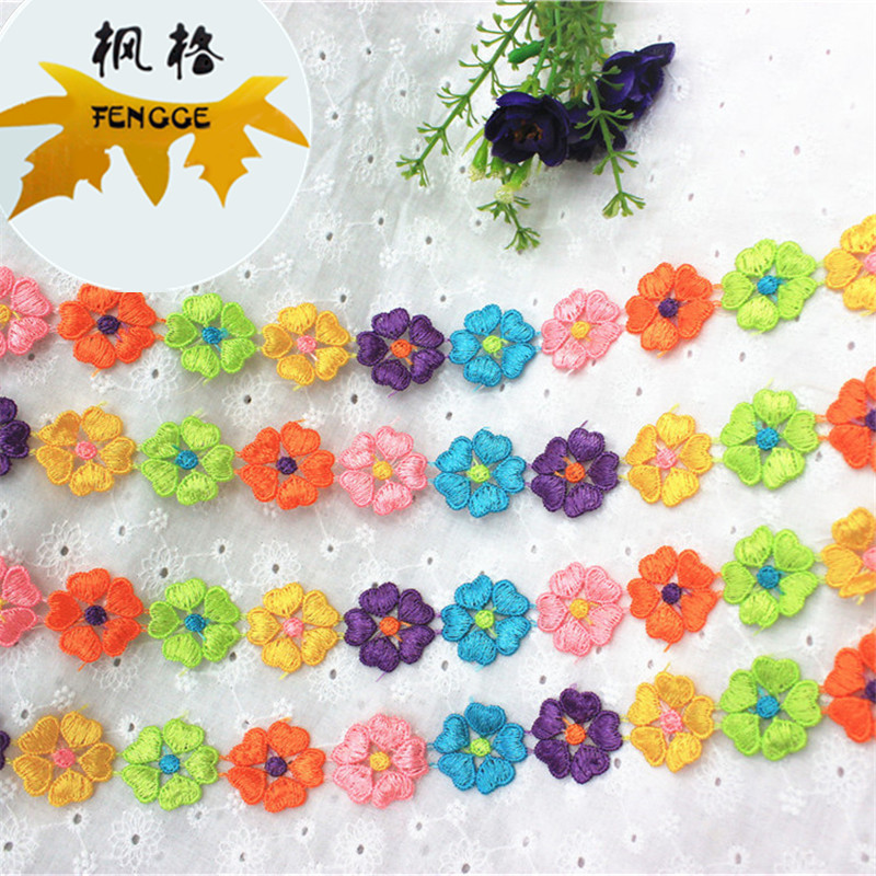Factory direct sales of high-quality six-color and five-heart lace accessories
