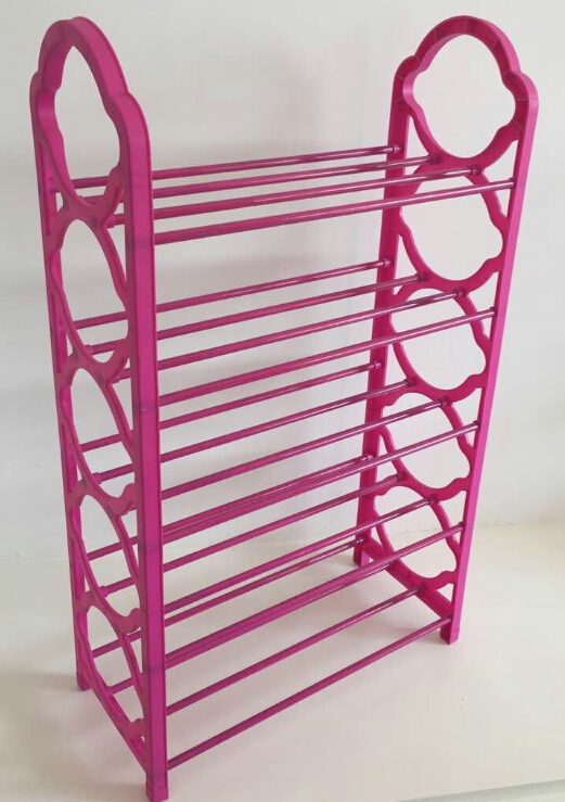 神奇魔术鞋架小祥云彩铁5层鞋架产品图