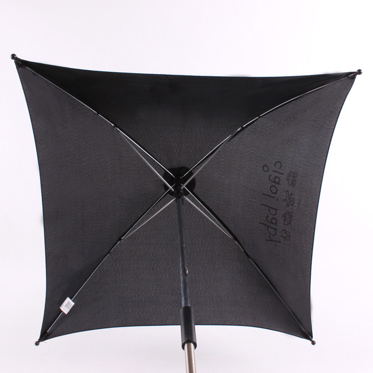 Creative baby stroller clip umbrella, premium children's umbrella, gift advertising umbrella, square umbrella, safety umbrella details Picture