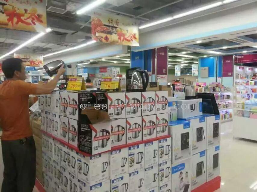 不锈钢2.0L快速壶，不锈钢电热水壶，电烧水壶，促销水壶礼品产品图