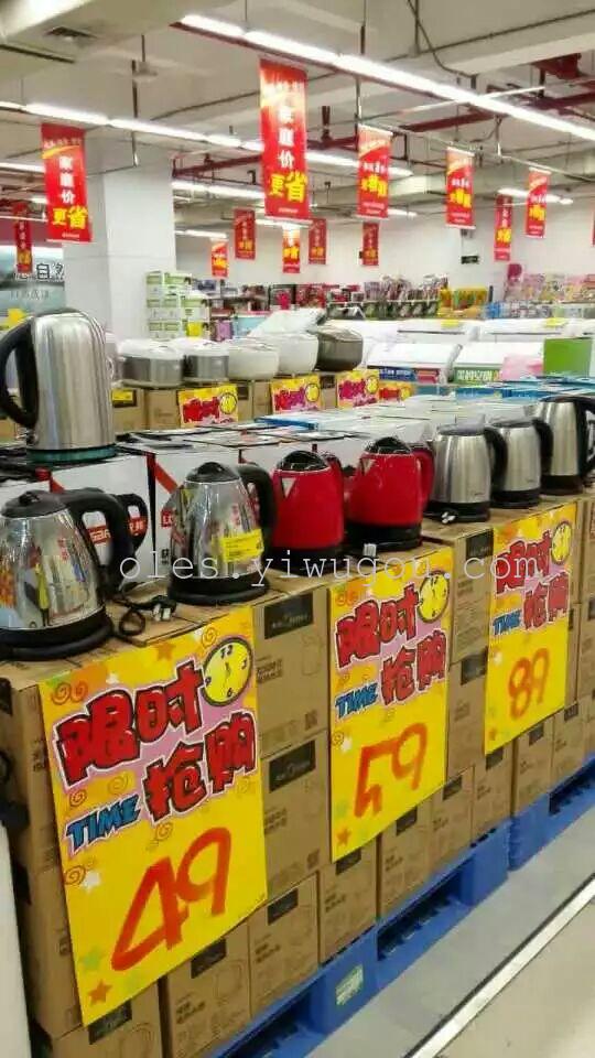 不锈钢2.0L快速壶，不锈钢电热水壶，电烧水壶，促销水壶礼品细节图