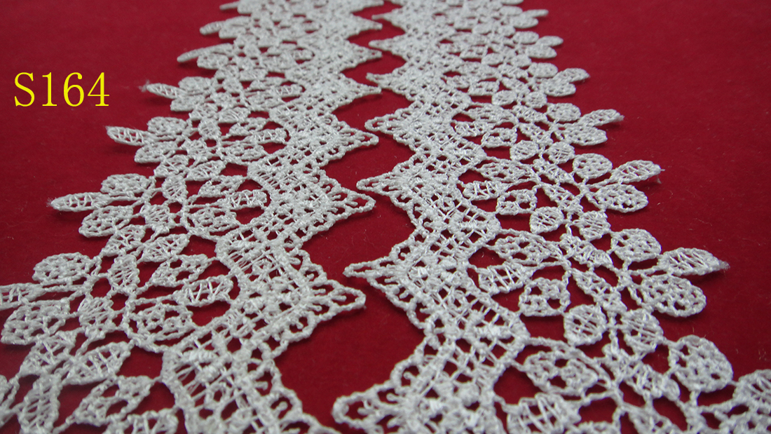 Lace accessories, lace clothing embroidery, water-soluble lace Specification image