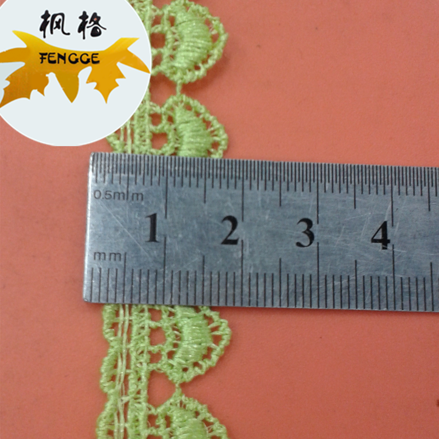 Factory direct sales of high-quality polyester heart-shaped lace trim DIY fabric Application Scenario