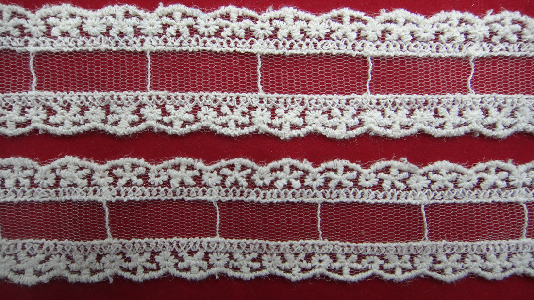 Lace, lace mesh fabric, lace embroidery, lace, cotton thread, water-soluble lace accessories details Picture