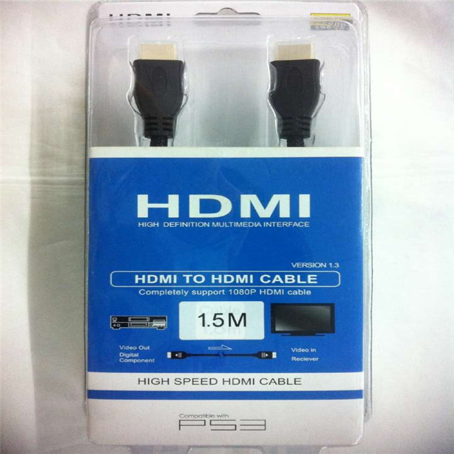 供应吸塑包装HDMI线 高清HDMI CABLE