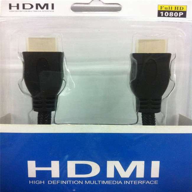 供应吸塑包装HDMI线 高清HDMI CABLE细节图