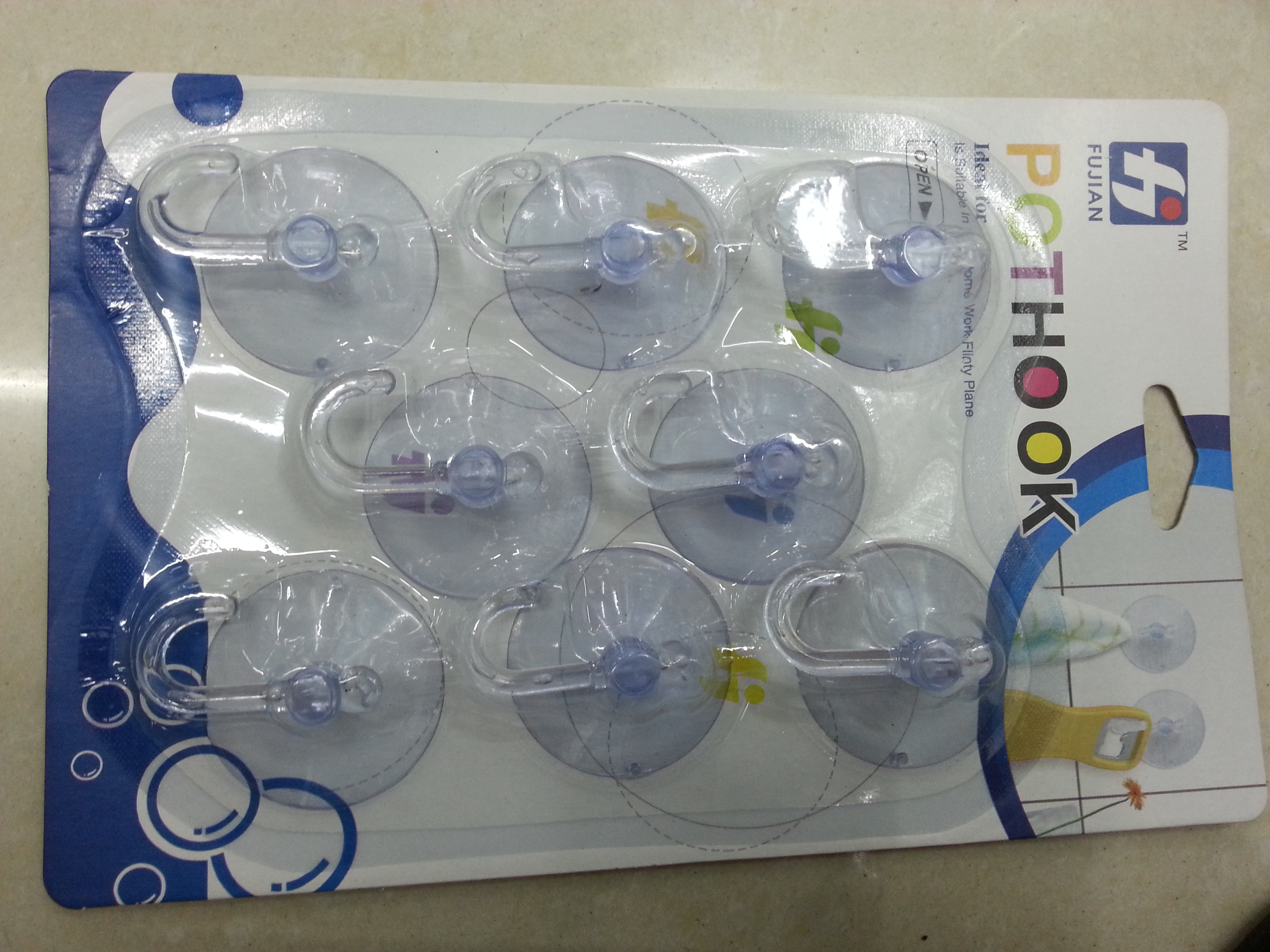 Suction Cup Hook Kitchen Hook Suction Cup Transparent Pvc Bathroom Strong Suction Cup Glass Suction Cup