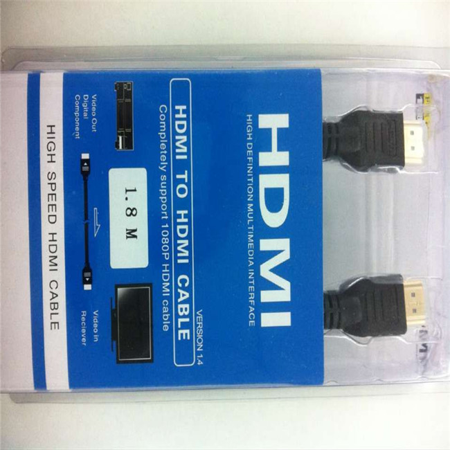 供应吸塑包装HDMI线 高清HDMI CABLE产品图