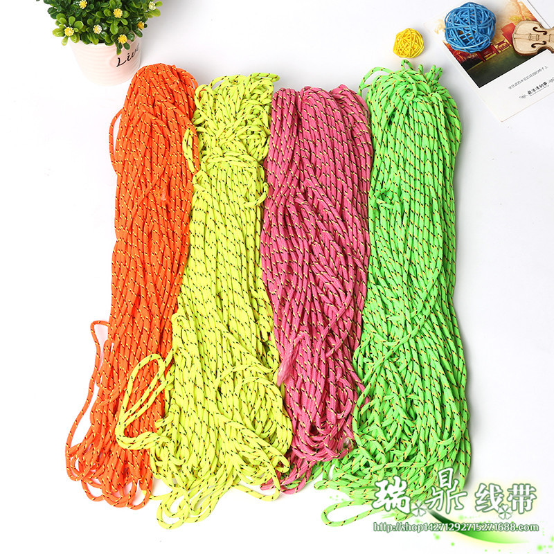 优质圆型鞋带 各色编织带鞋类配件服装辅料定制