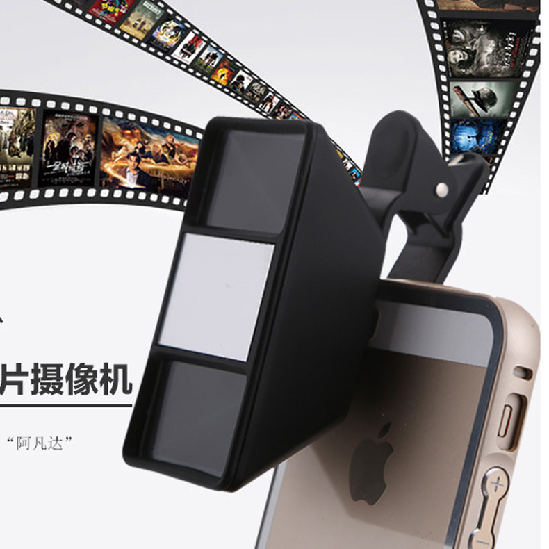 3D mobile phone lens Mobile effects Fisheye lens clip Fisheye/Wide Angle/macro
