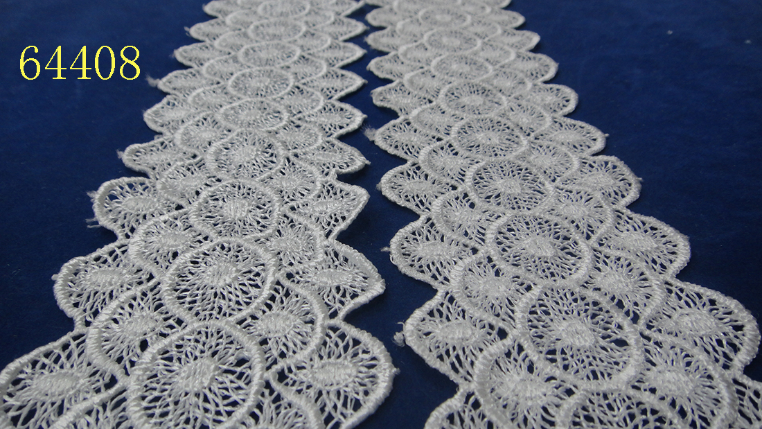 Lace accessories, lace clothing embroidery, water-soluble lace details Picture