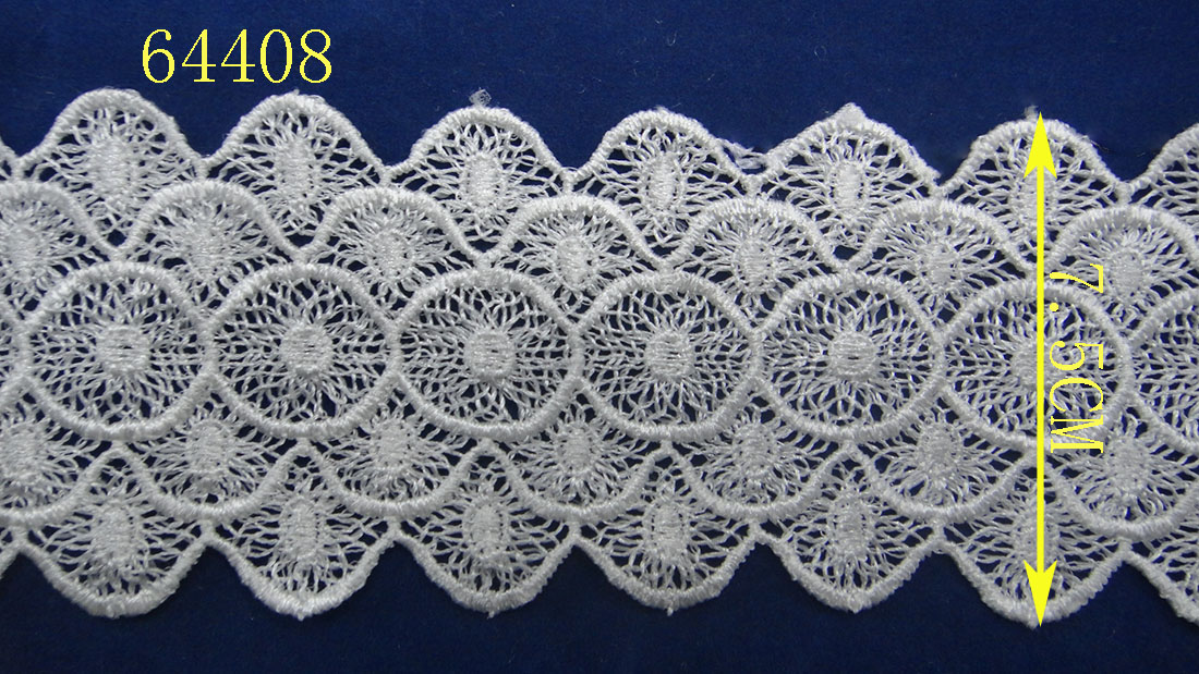 Lace accessories, lace clothing embroidery, water-soluble lace
