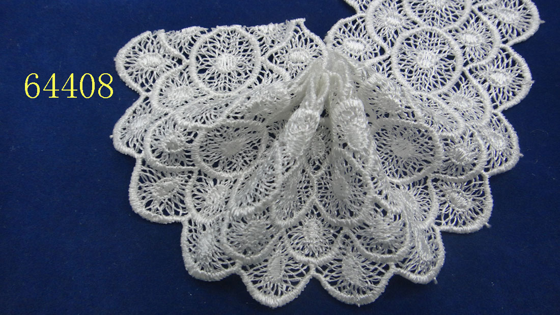 Lace accessories, lace clothing embroidery, water-soluble lace Specification image