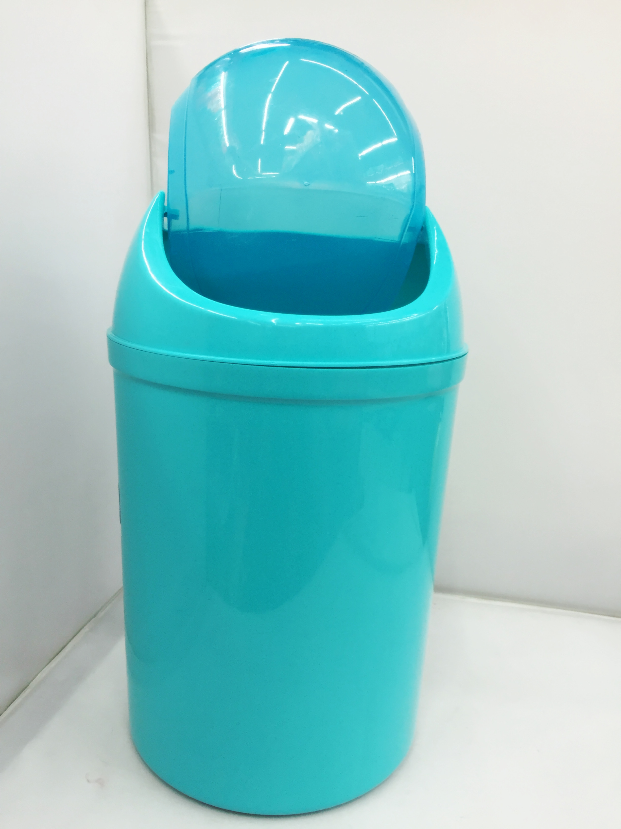 Manufacturers Supply Plastic Trash Can Sanitary Bucket Household Trash Can 358-6186