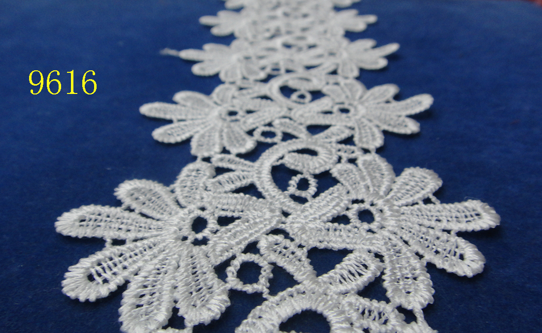 Lace, lace clothing embroidery, water-soluble lace, double-sided wedding accessories Application Scenario