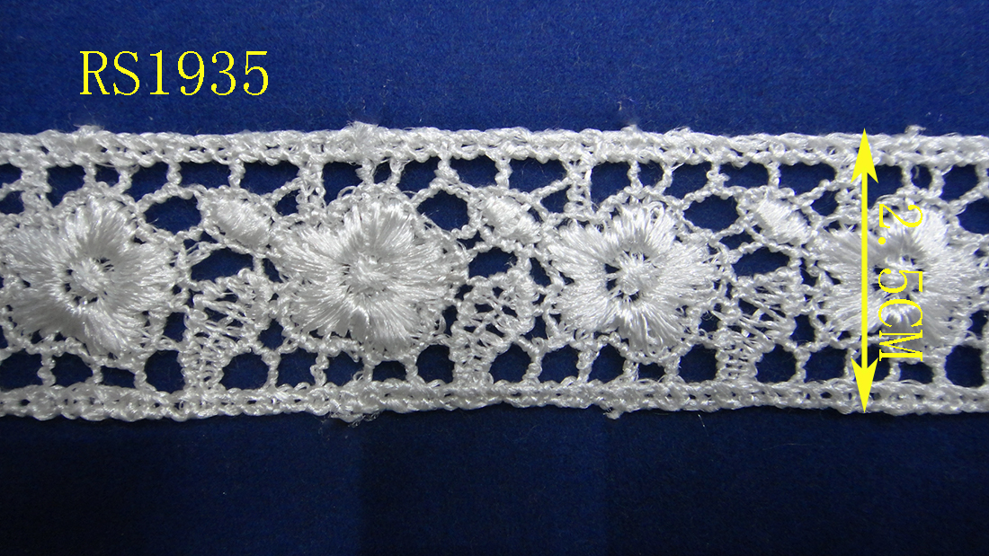 Lace accessories, lace clothing embroidery, water-soluble 8
