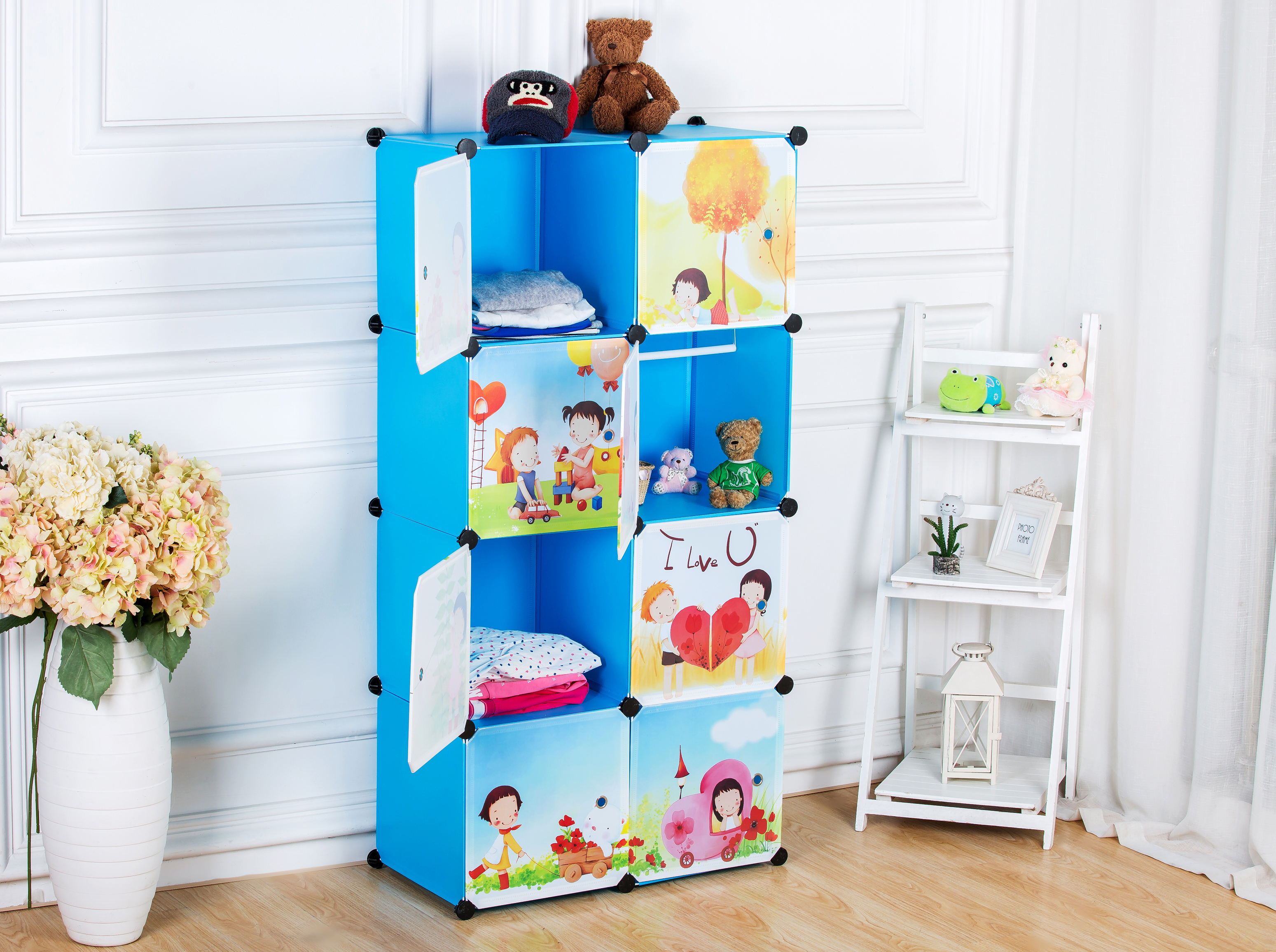 柯彤组合柜自由组合加固储物收纳柜