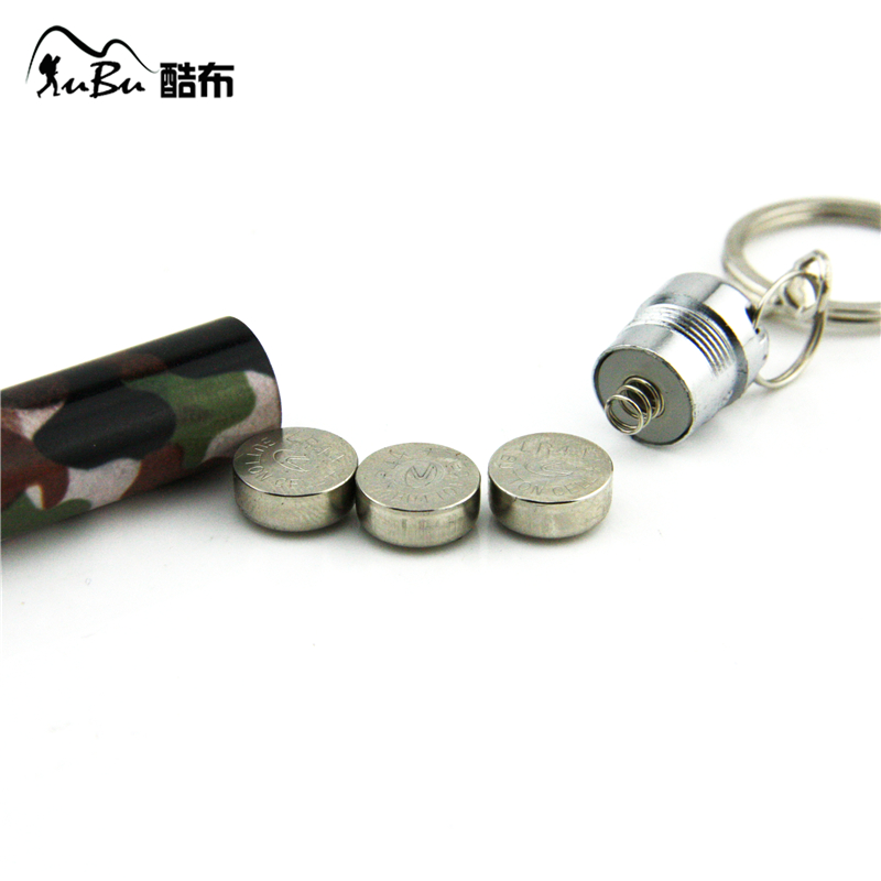 LED灯手电筒/迷你小手电/铝合金礼品迷彩钥匙扣医用笔扣手电细节图