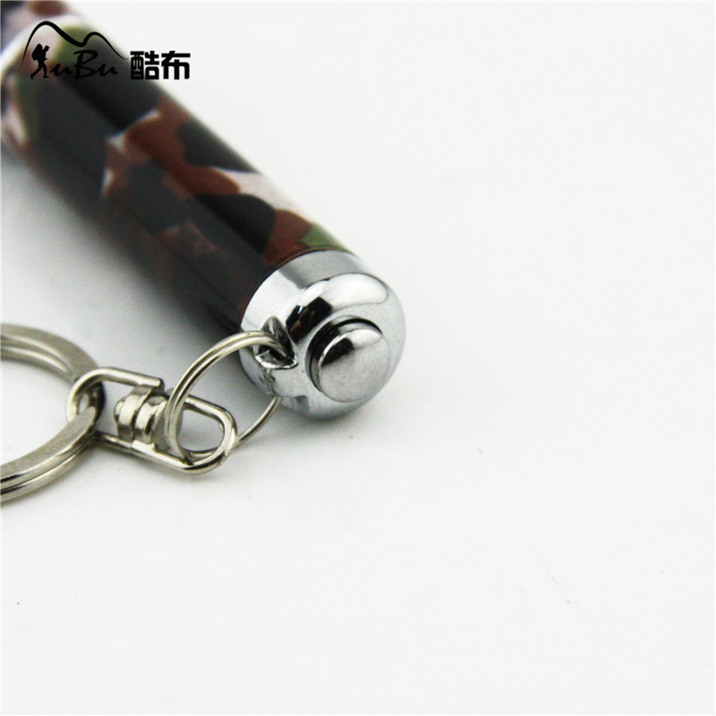 LED灯手电筒/迷你小手电/铝合金礼品迷彩钥匙扣医用笔扣手电产品图