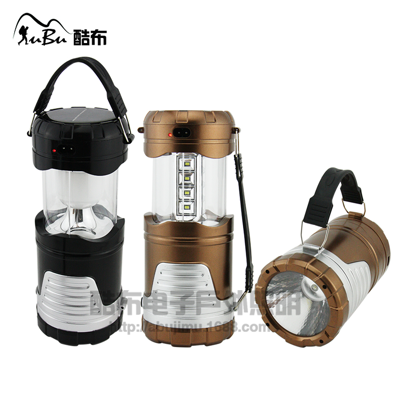 G87 Outdoor lighting Solar USB direct charge telescopic lamp Camping light Tent light plus