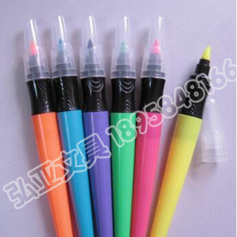 Soft pens, watercolor pens, and colored pens, body paint tattoos, all of them tattoos