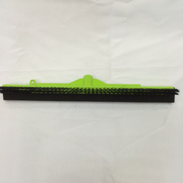 Plastic ground scraping Plastic ground scraping brush with brush