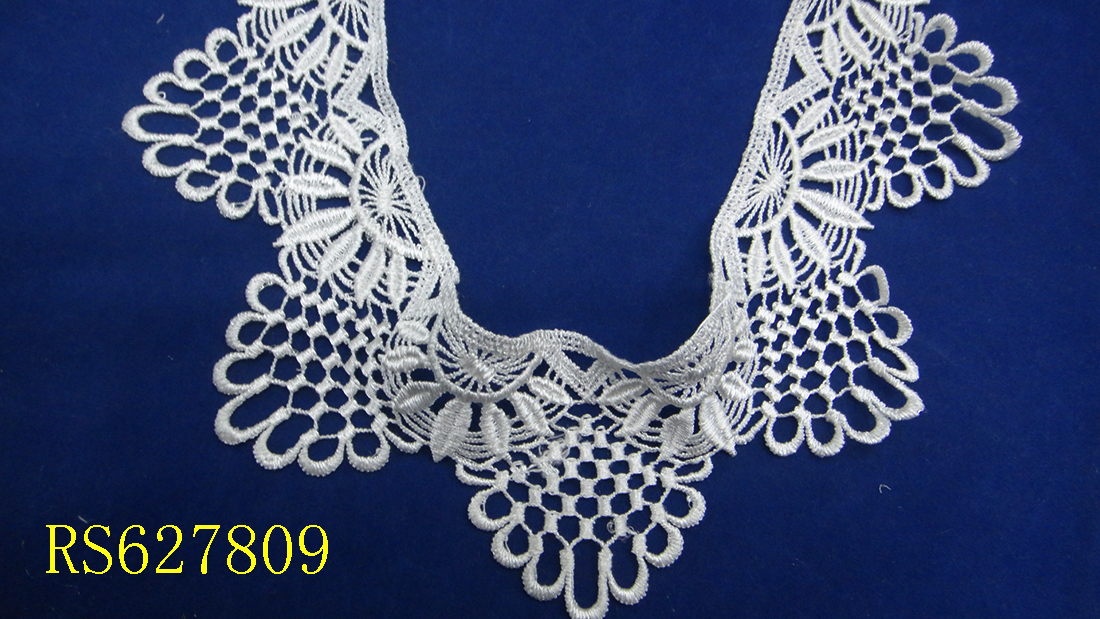 Lace accessories, lace clothing embroidery, water-soluble lace Specification image