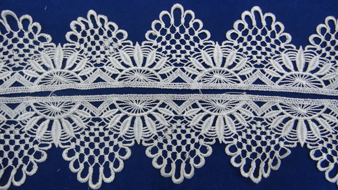 Lace accessories, lace clothing embroidery, water-soluble lace