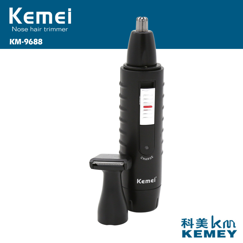 科美鼻毛器KEMEI KM-9688 理发器鼻毛器2合1电动鼻毛器修剪器详情图1