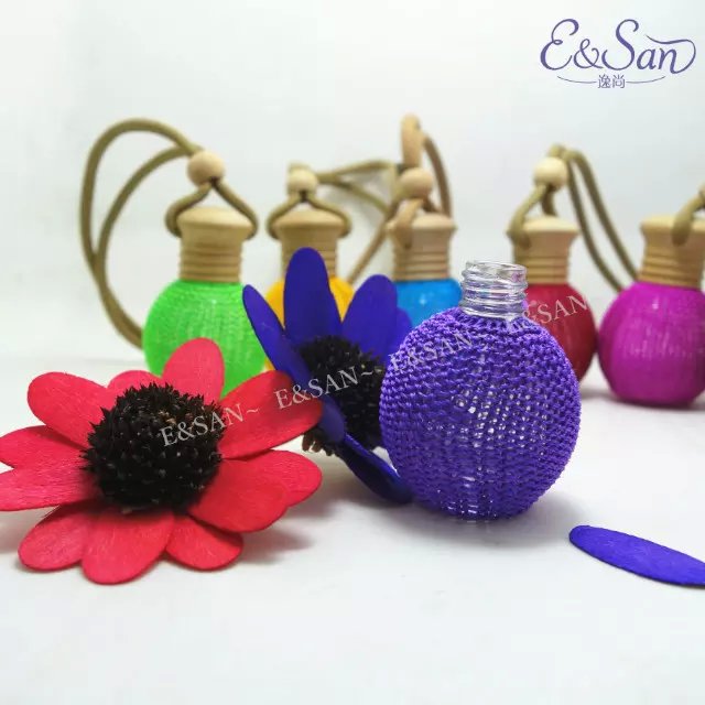 FMS802-15ML汽车挂件香水精品挂件玻璃化妆品空瓶