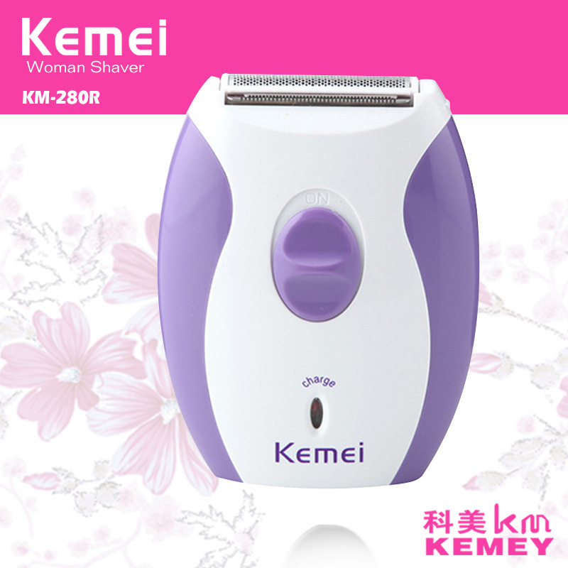 KEMEI KM-280R Lady Shaver Women's Charging Shaver