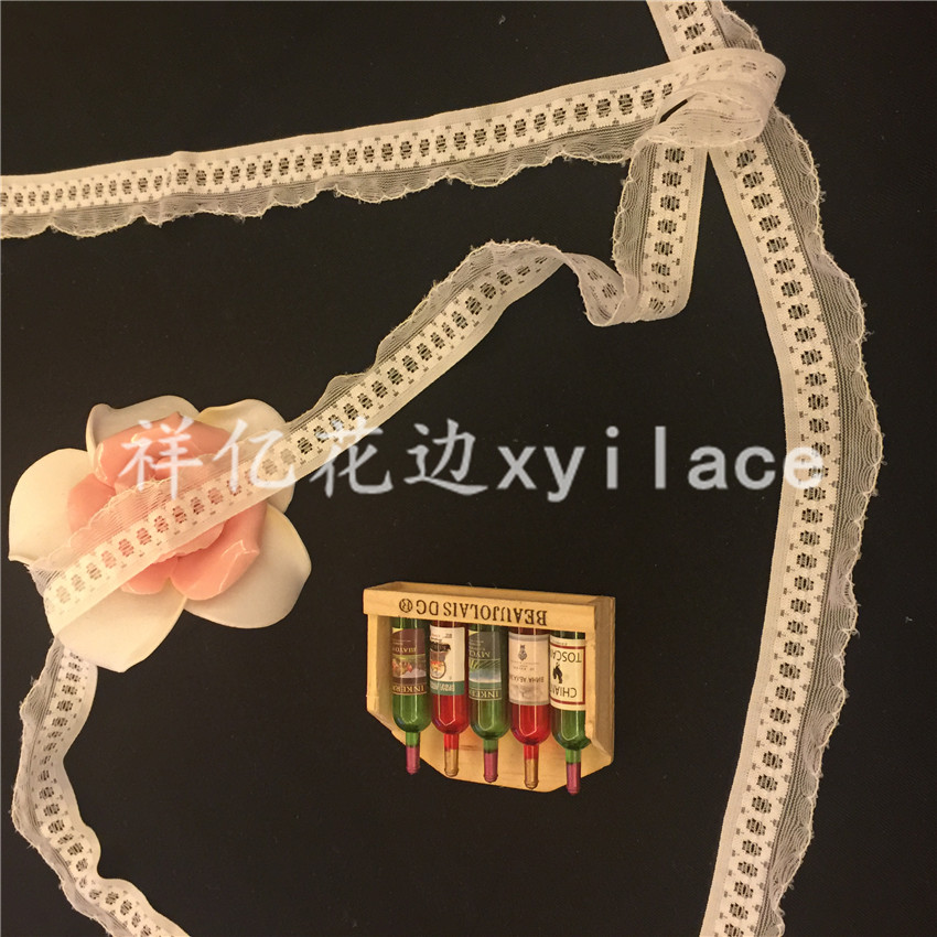 弹力无弹蕾丝面料 蕾丝花边 袜子 服装辅料 H1914
