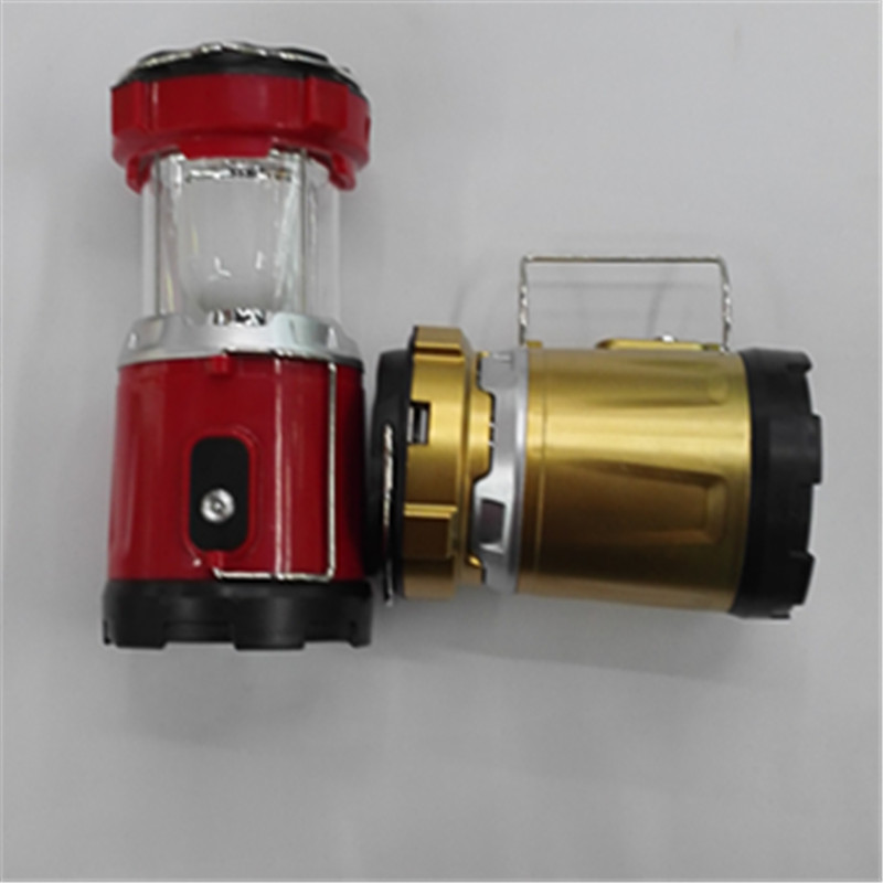 美国大兵马灯LED太阳能充电露营灯 户外帐篷应急伸缩野营灯细节图