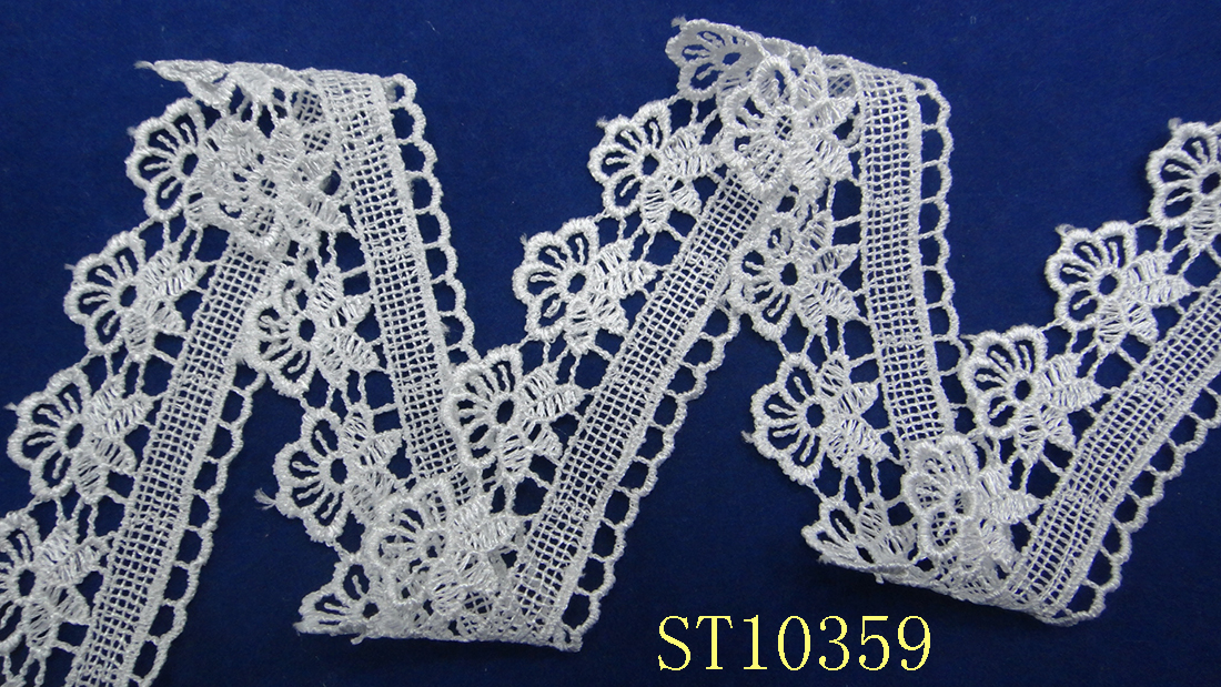 Lace accessories, lace clothing embroidery, water-soluble lace Specification image