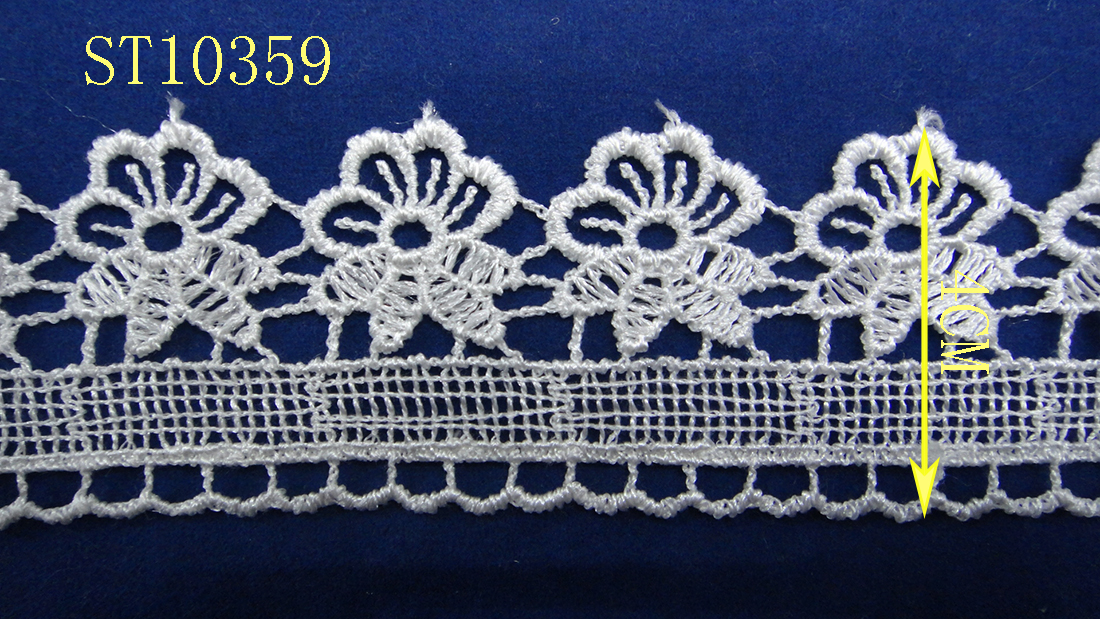 Lace accessories, lace clothing embroidery, water-soluble lace