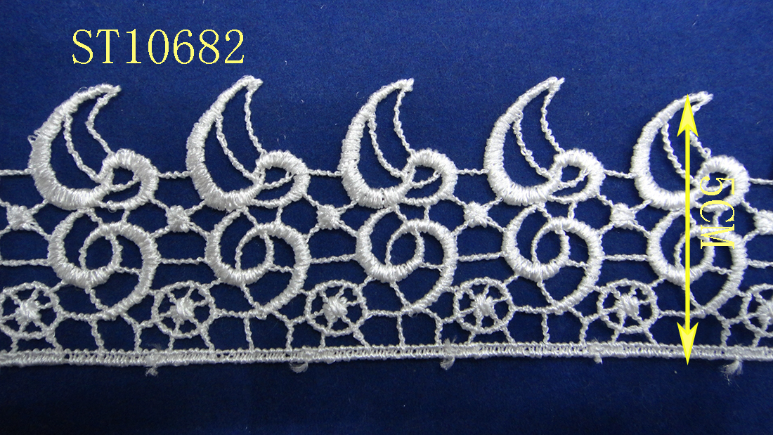 Lace accessories, lace clothing embroidery, water-soluble lace