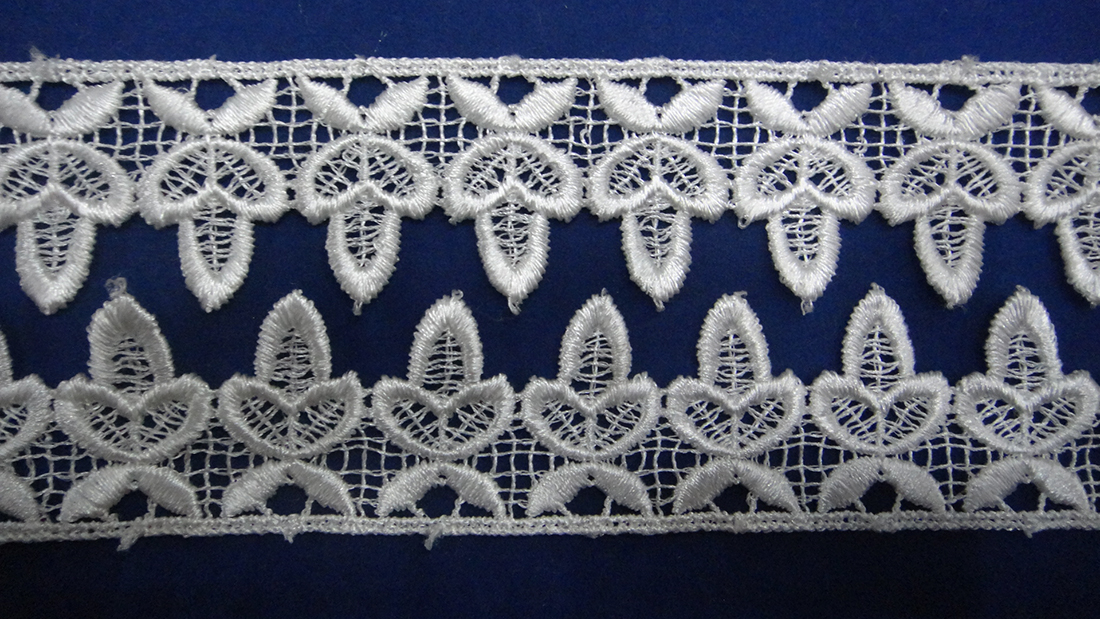 Lace accessories, lace clothing embroidery, water-soluble lace details Picture