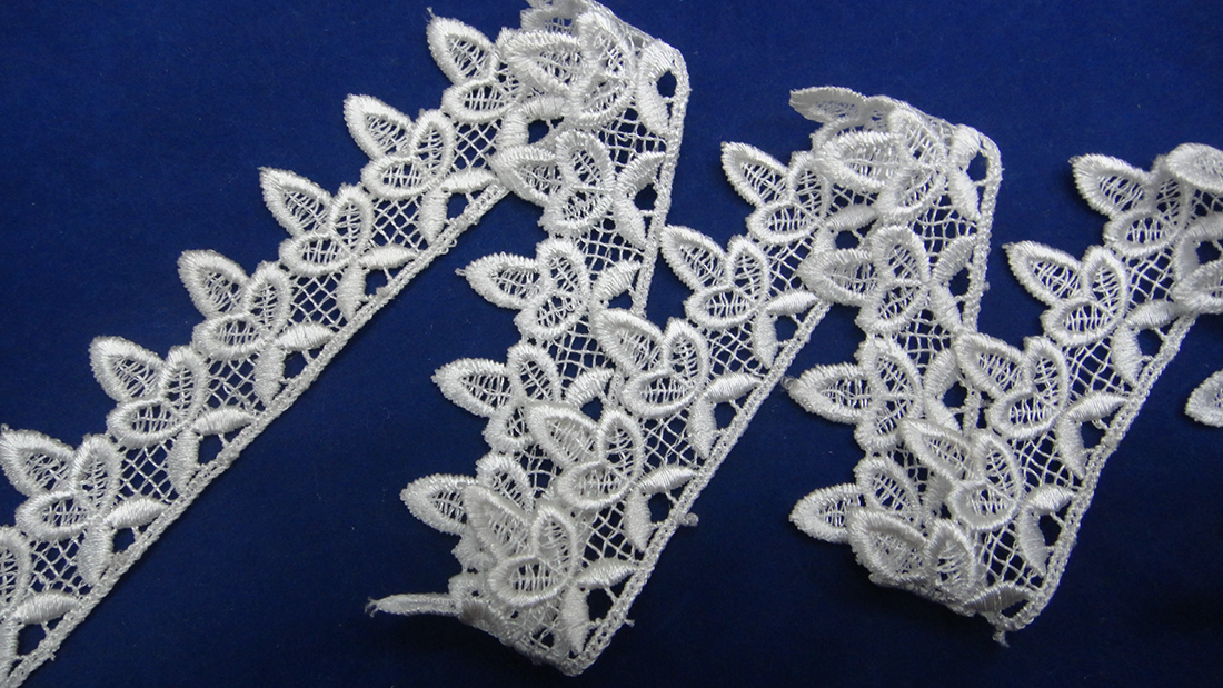 Lace accessories, lace clothing embroidery, water-soluble lace Specification image