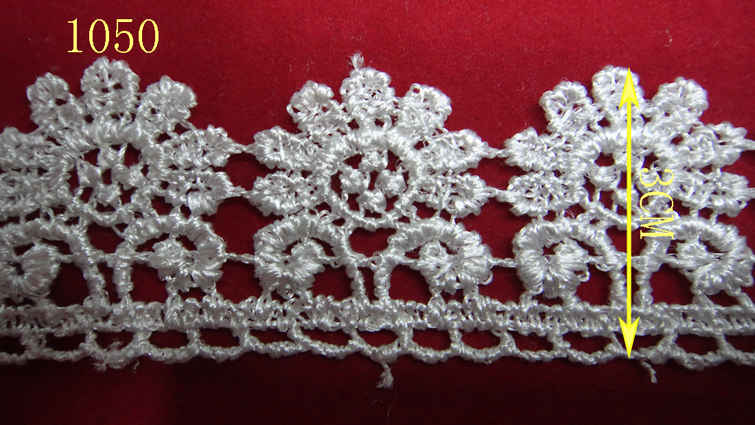 Lace accessories, lace clothing embroidery, water-soluble lace