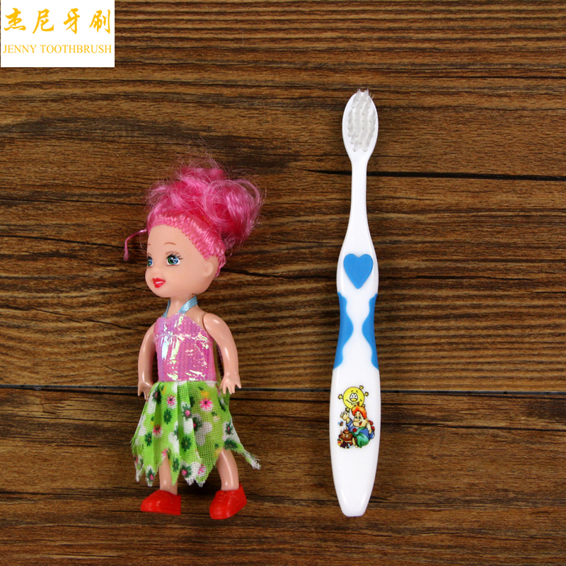 Send Doll Soft Bristles Children's Toothbrush Cartoon Soft Bristles Protect Teeth W-05D details Picture