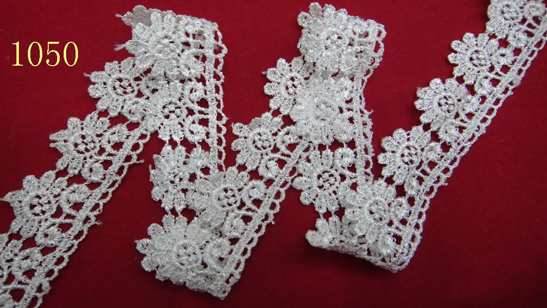 Lace accessories, lace clothing embroidery, water-soluble lace details Picture