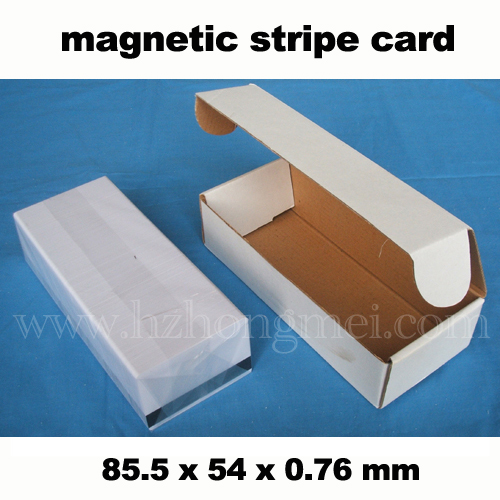 PVC低抗磁条喷墨白卡，ID卡和磁条复合卡 复合卡 打印白卡