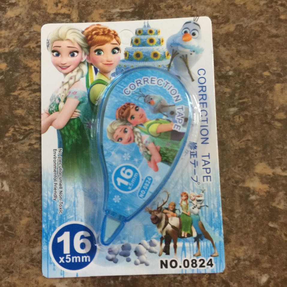 The new version of the correction tape came out in 2015
